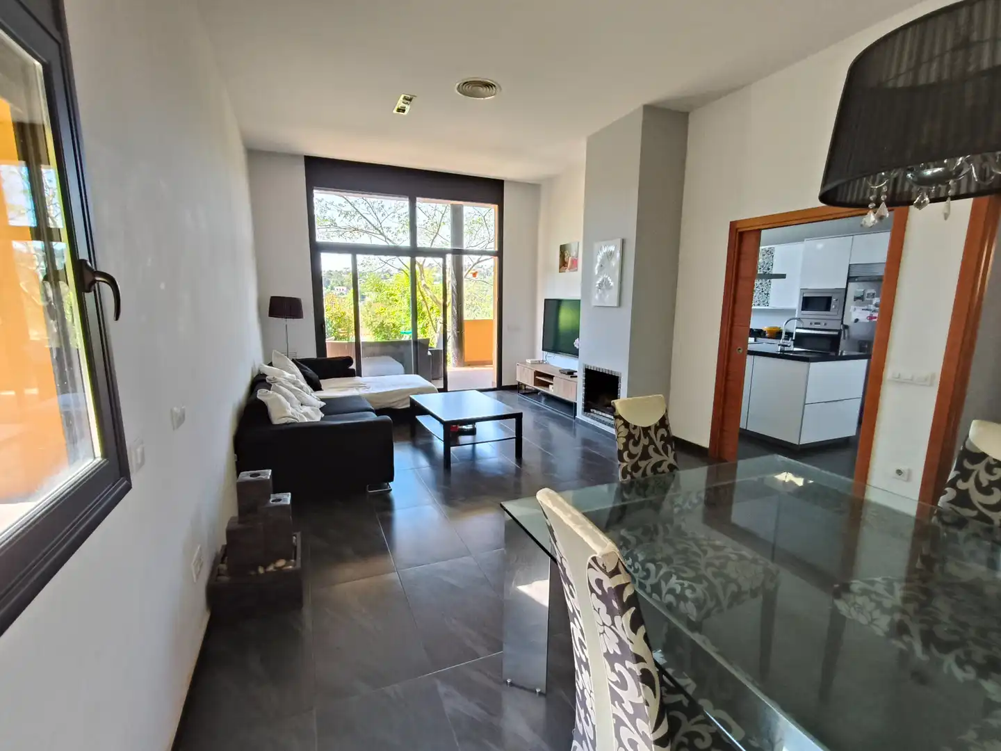 Living room of Houses for sale in Lloret de Mar  with Heating, Private garden and Terrace