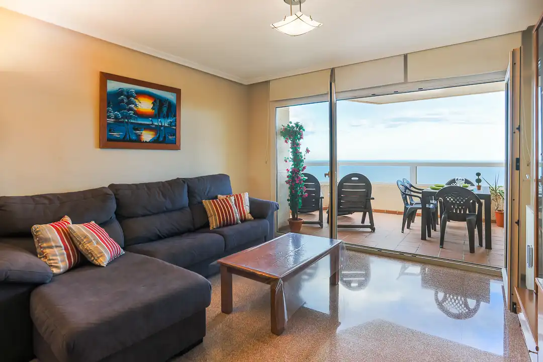 Living room of Flat for rent in El Campello  with Air Conditioner, Heating and Terrace
