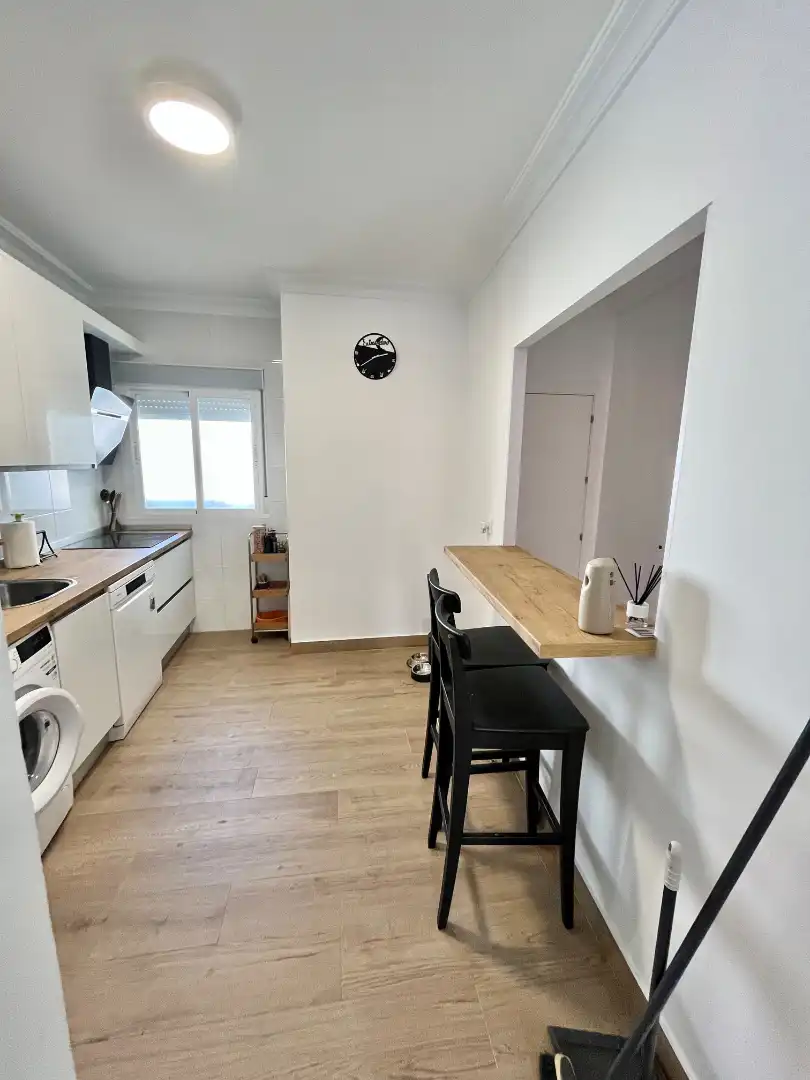 Cocina de Piso de alquiler en Plasencia con Aire acondicionado, Terraza y Amueblado