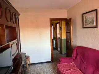 Sala de estar de Piso en venta en Zaragoza con Calefacción, Amueblado y Horno