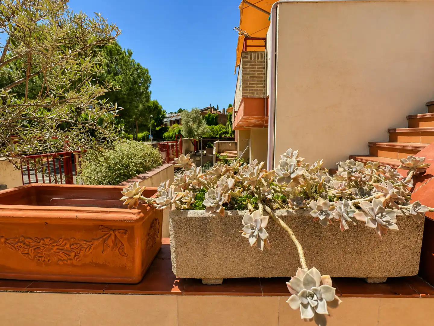 Terraza de Casa adosada en venta en Torrelodones con Piscina comunitaria