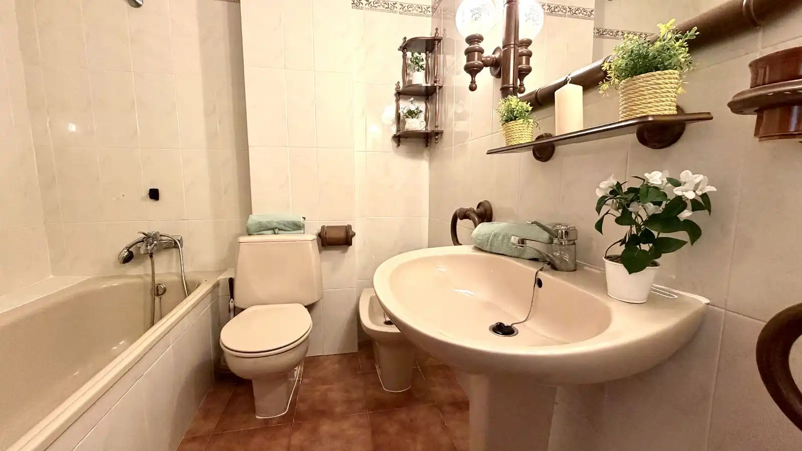 Baño de Casa o chalet en venta en Cunit con Aire acondicionado, Calefacción y Jardín privado