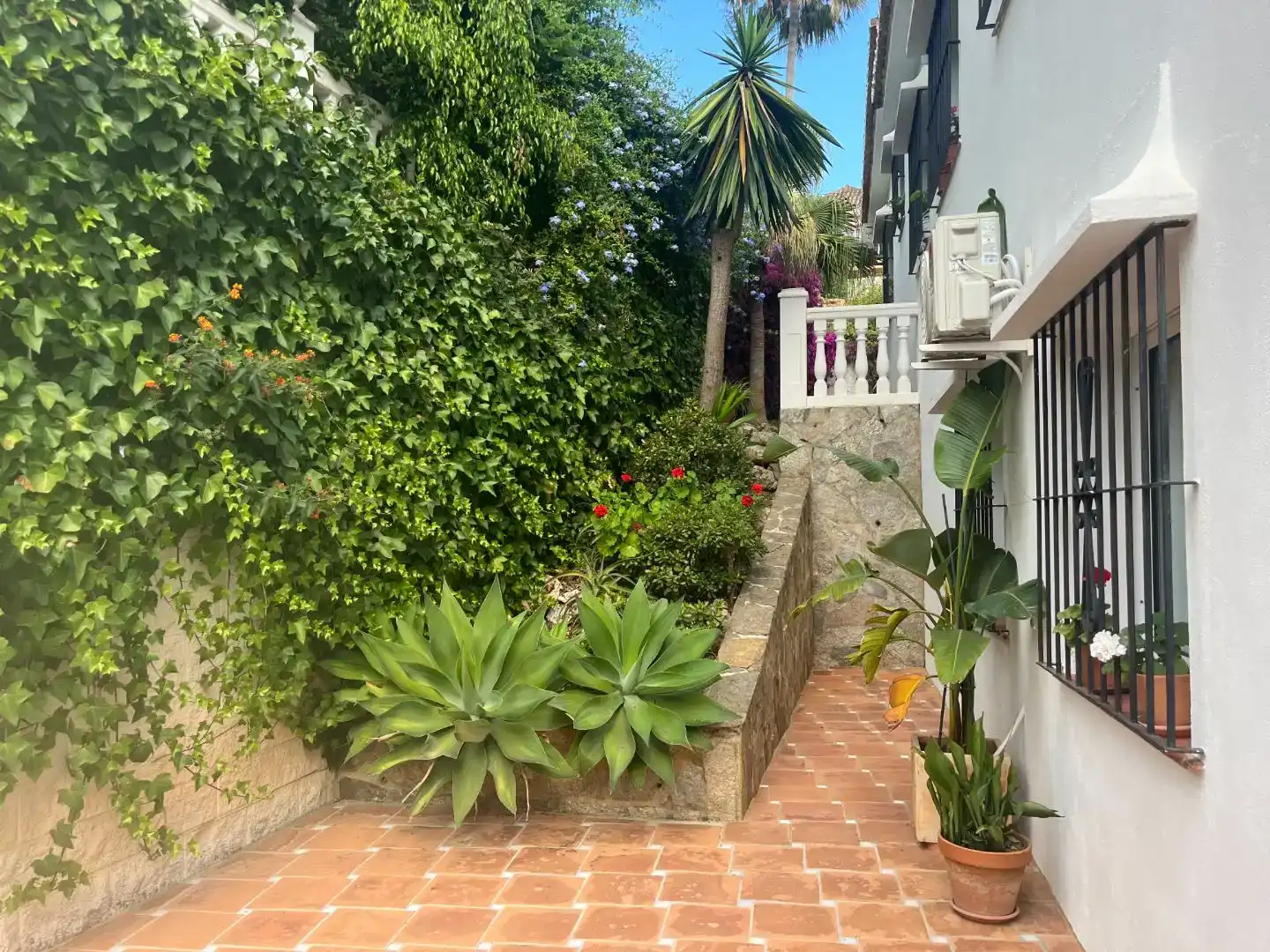 Jardí de Casa o xalet en venda en Marbella amb Aire condicionat i Piscina