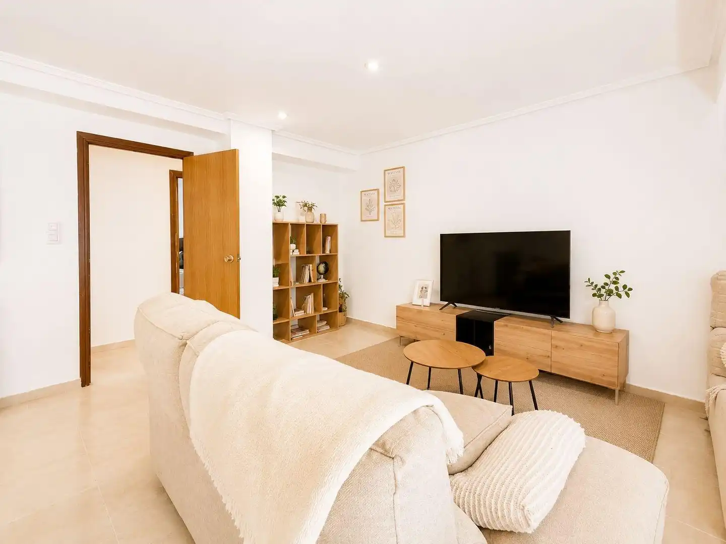 Sala de estar de Piso en venta en Valencia con Aire acondicionado y Balcón