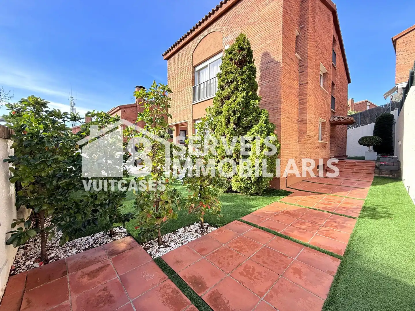 Garden of Houses for sale in El Masnou  with Heating, Private garden and Terrace