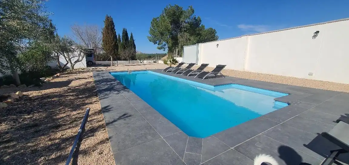 Swimming pool of Detached homes for sale in Hellín  with Air Conditioner, Heating and Terrace