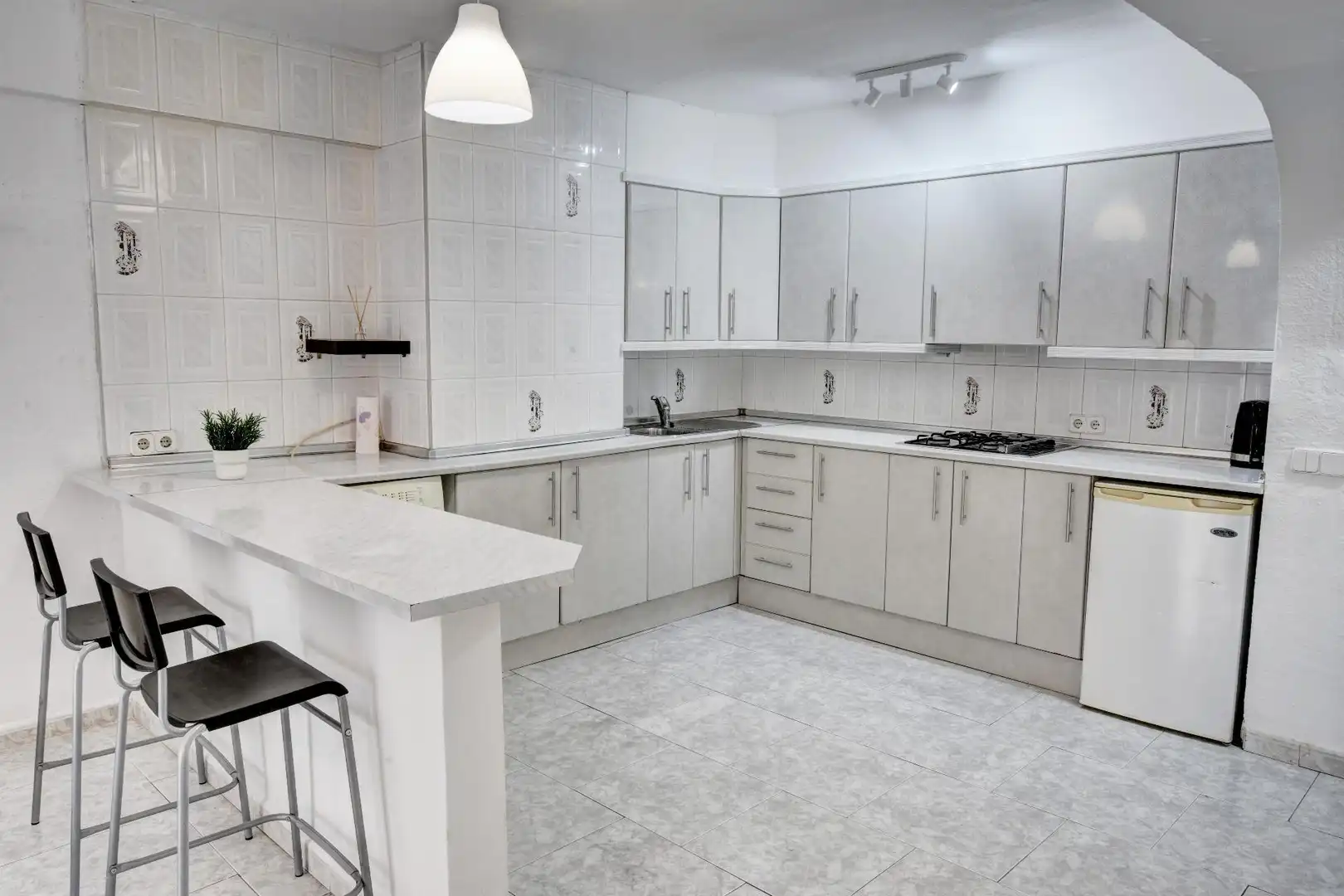 Cocina de Apartamento en venta en Benalmádena con Calefacción, Jardín privado y Terraza