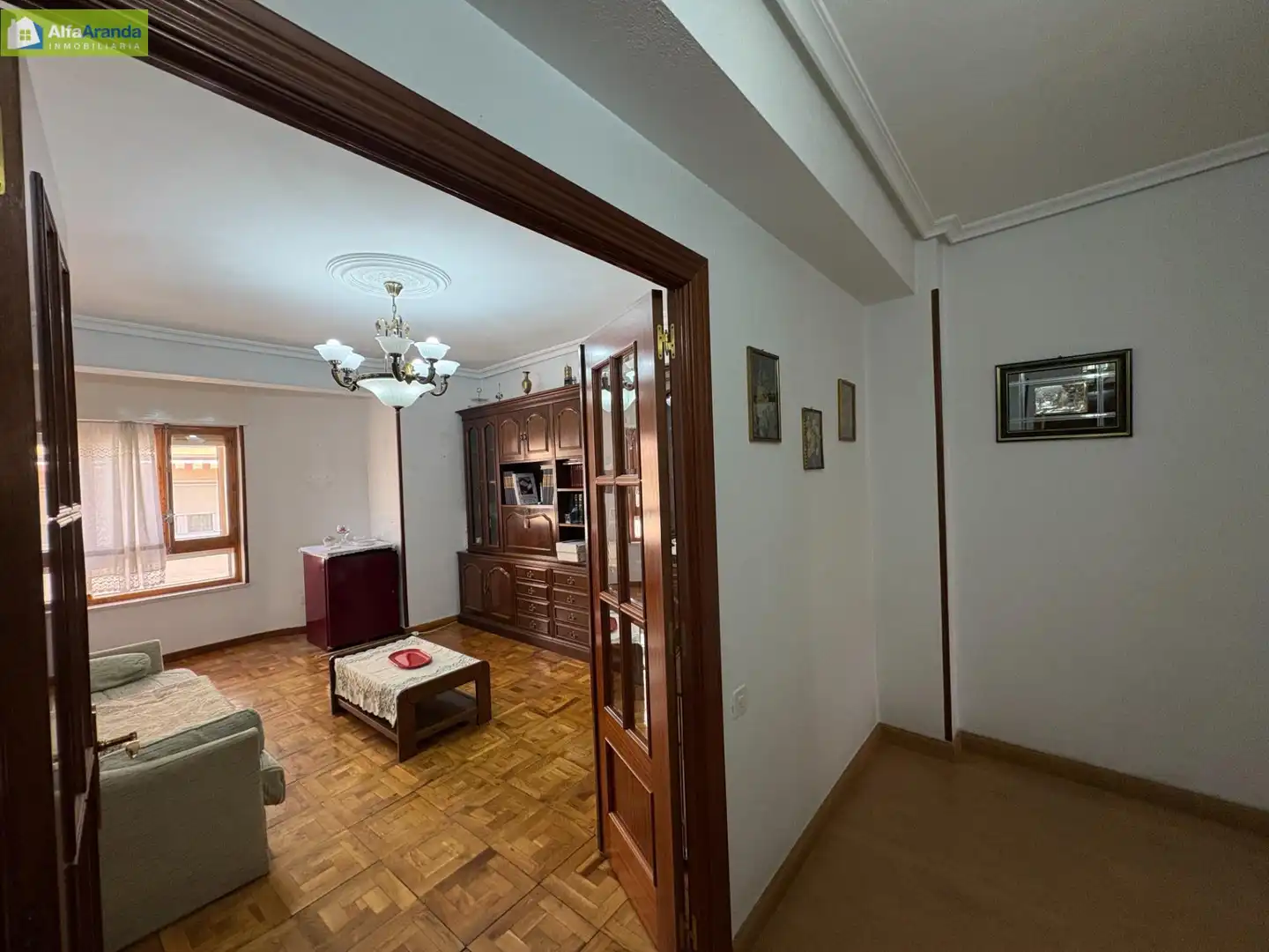 Living room of Flat for rent in Aranda de Duero  with Heating, Storage room and Furnished