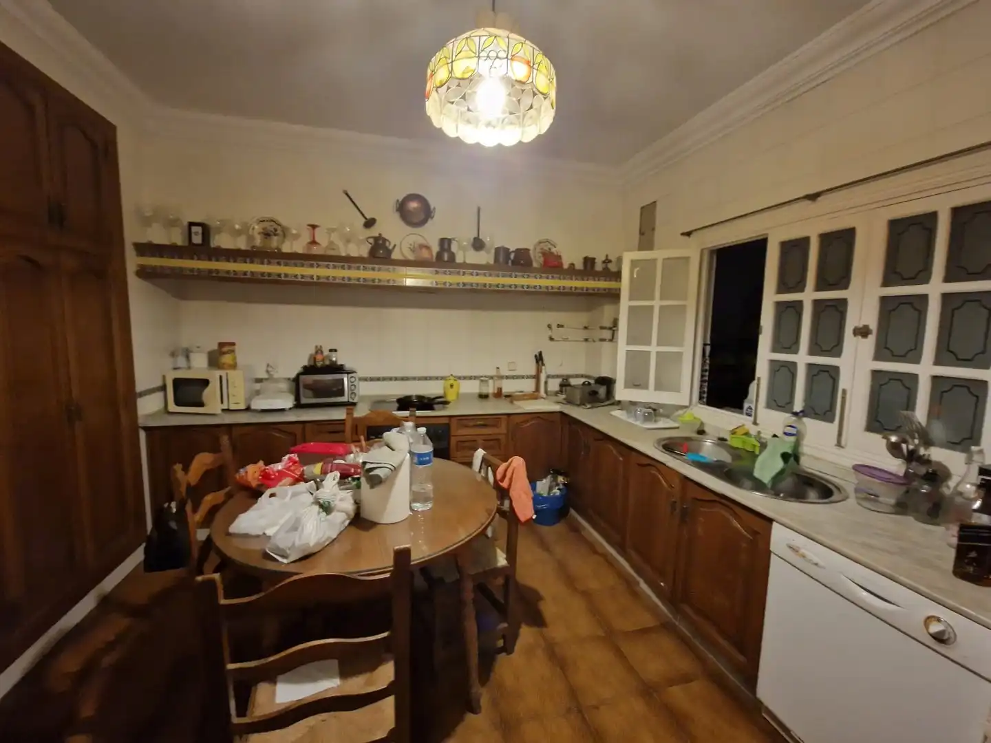 Cocina de Casa o chalet en venta en Lora del Río con Aire acondicionado, Calefacción y Terraza
