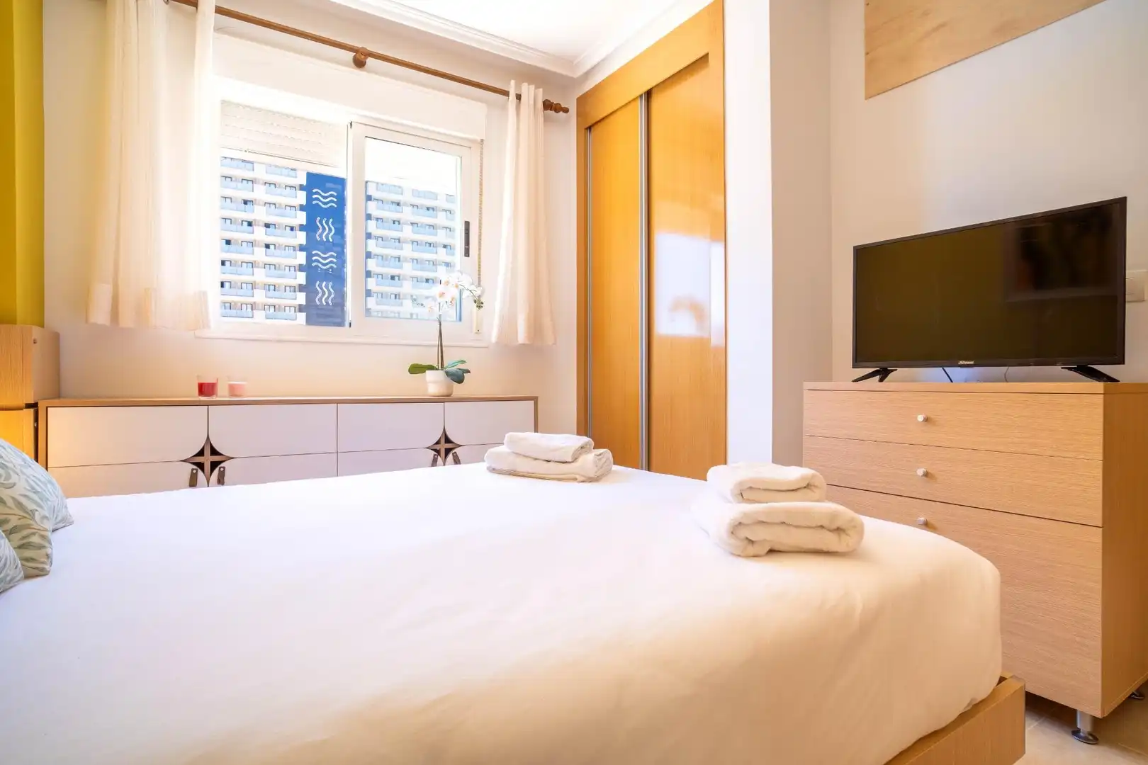 Dormitori de Apartament en venda en Oropesa del Mar / Orpesa amb Jardí privat, Terrassa i Traster