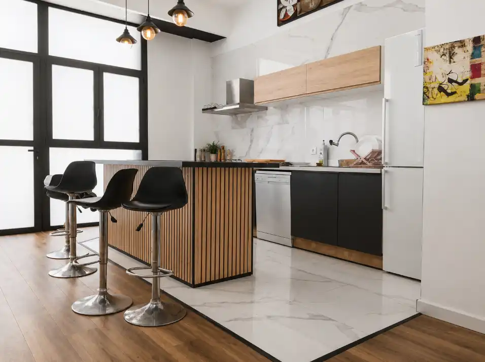Küche von Maisonette zum Verkauf in Bonrepòs i Mirambell mit Klimaanlage, Parkett und Möbliert