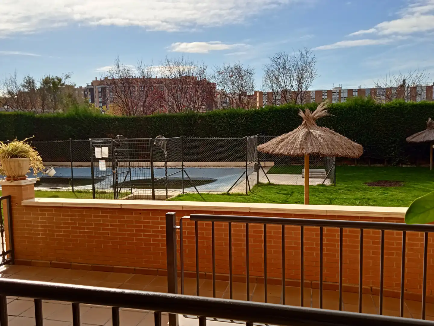 Terrace of Attic for rent in Madrid  with Air Conditioner, Heating and Parquet flooring
