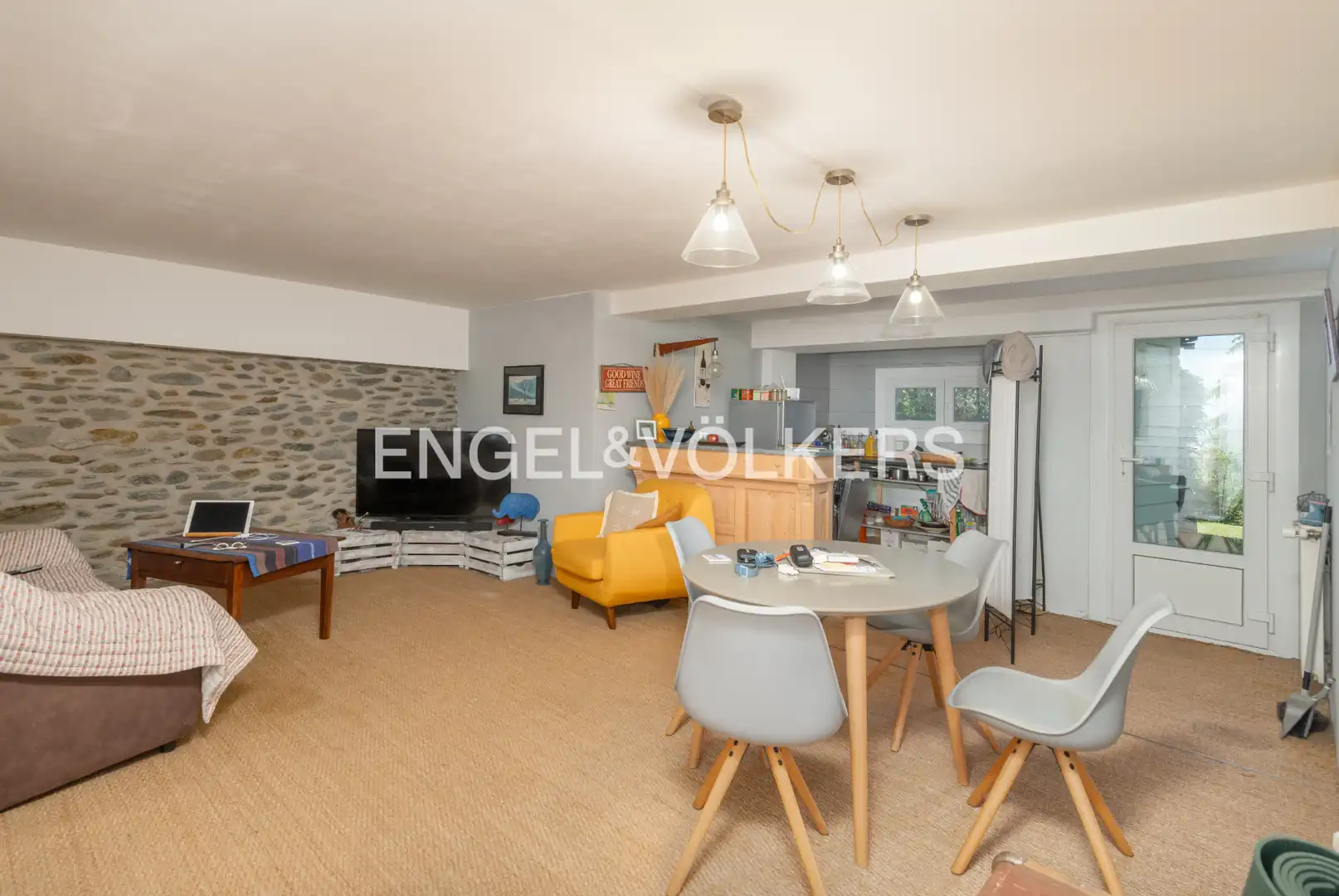 Sala de estar de Casa o chalet en venta en Osséja con Calefacción, Jardín privado y Parquet