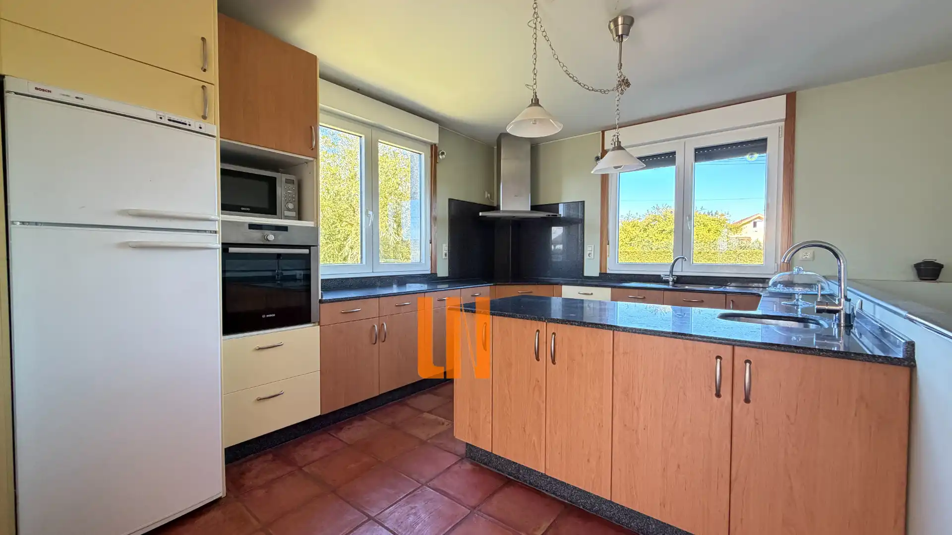 Kitchen of Houses for sale in Miño  with Heating, Private garden and Parquet flooring