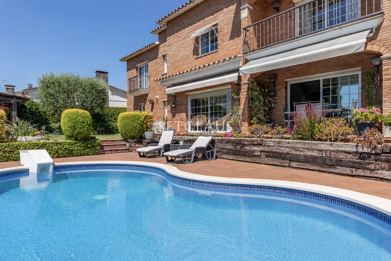 Jardí de Casa o xalet en venda en Premià de Dalt amb Calefacció, Jardí privat i Terrassa