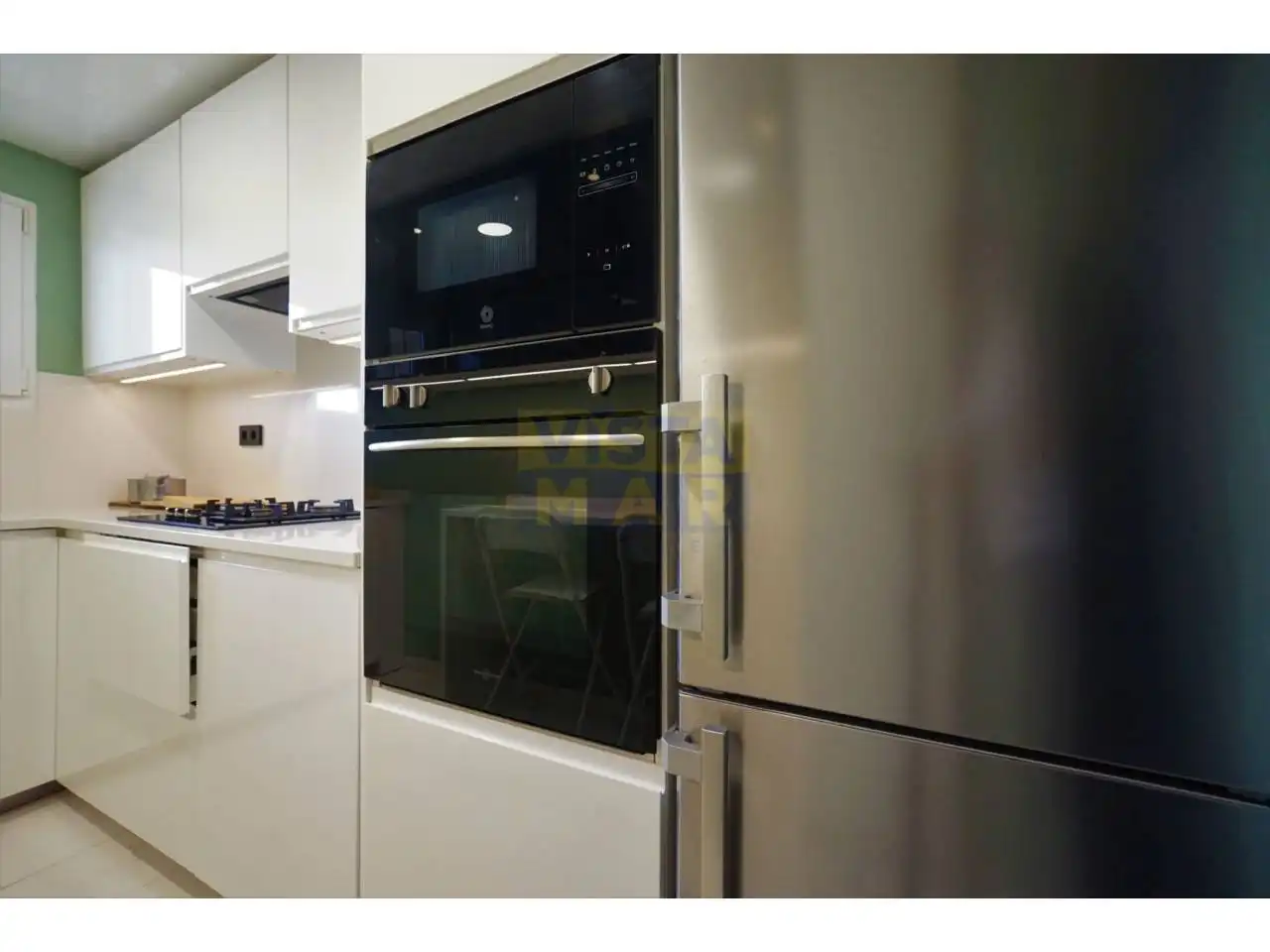 Cocina de Piso de alquiler en Cubelles con Aire acondicionado, Calefacción y Terraza