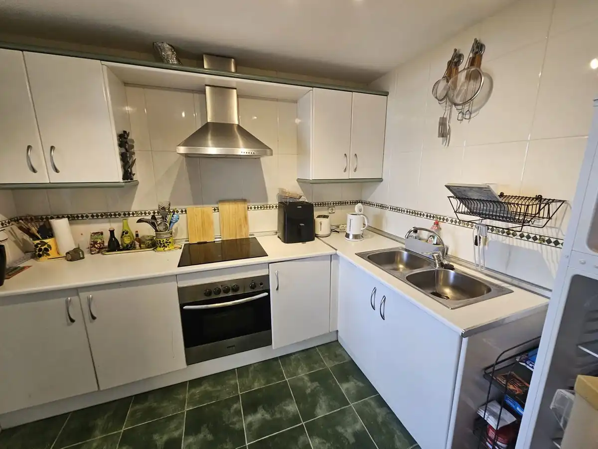 Cocina de Apartamento en venta en Mijas con Aire acondicionado, Calefacción y Terraza