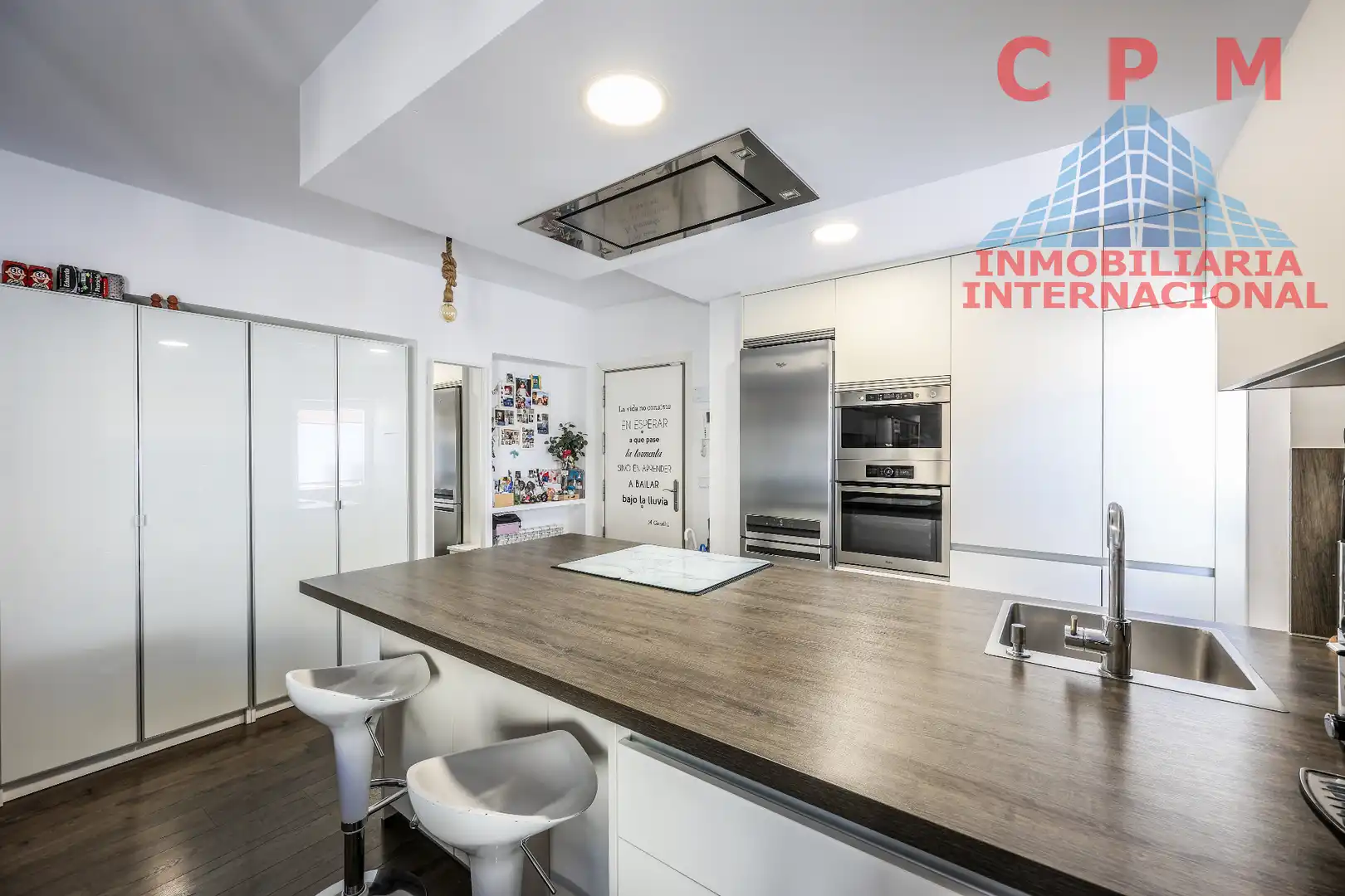 Küche von Wohnung zur Miete in Madrid mit Klimaanlage, Heizung und Parkett