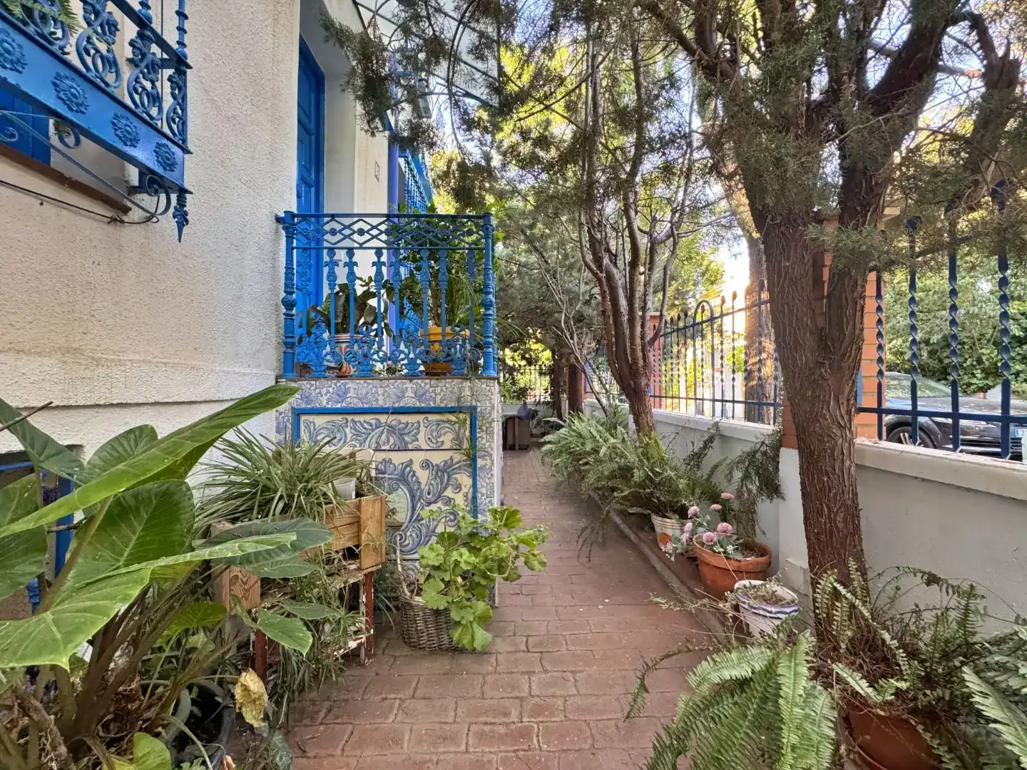 Terrassa de Pis en venda en Madrid amb Aire condicionat, Jardí privat i Parquet