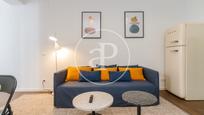 Living room of Flat to rent in  Madrid Capital  with Heating, Furnished and Balcony