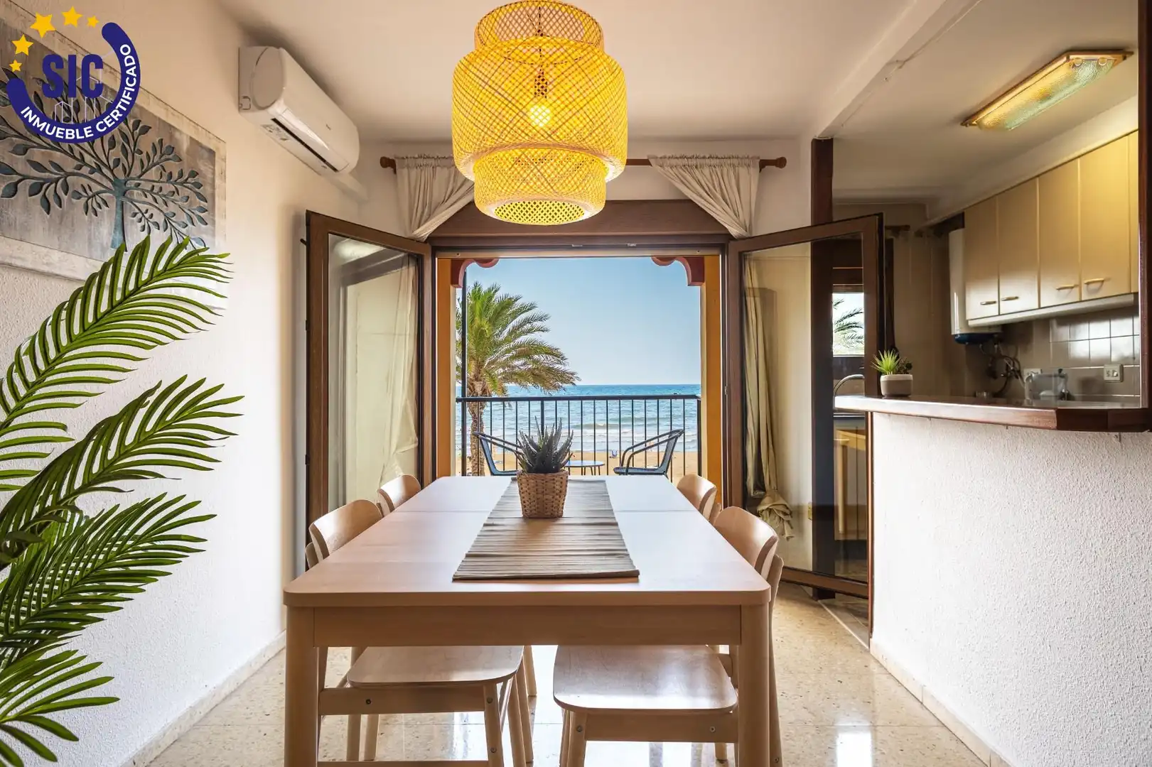 Comedor de Piso de alquiler en Alboraya con Aire acondicionado, Calefacción y Terraza