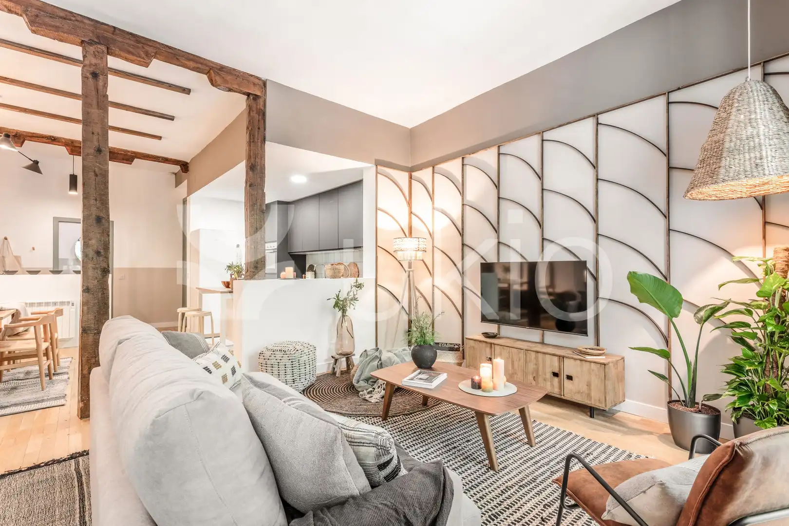 Appartement compact avec terrasse à louer à Calle de Trafalgar, imagen 5