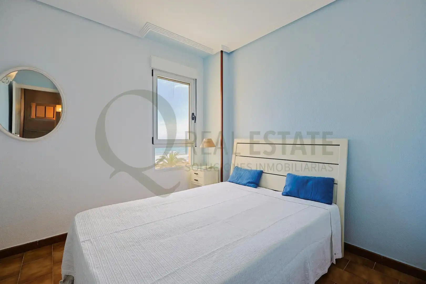 Schlafzimmer von Wohnung zum Verkauf in Alicante / Alacant mit Klimaanlage, Heizung und Privatgarten
