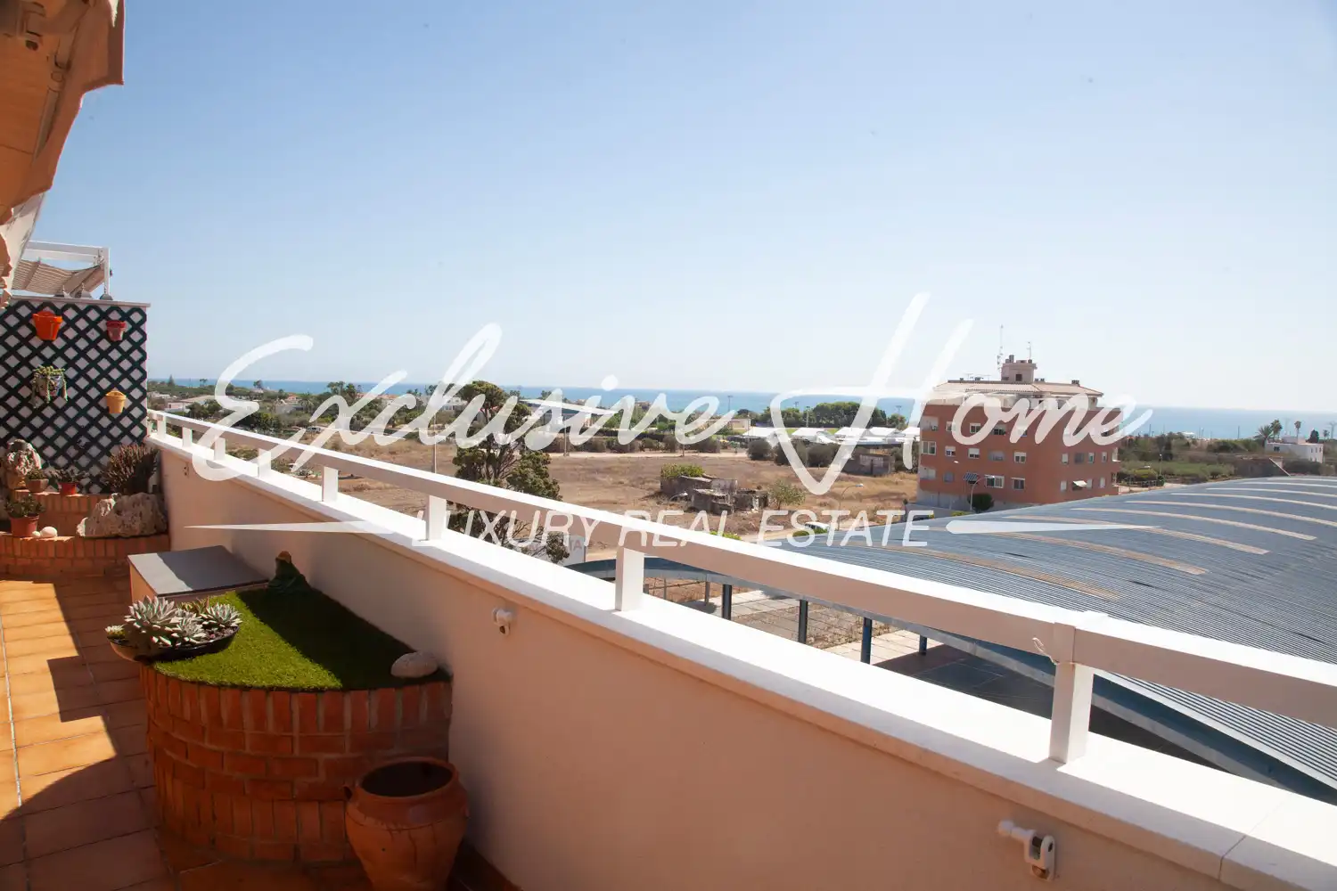Terrace of Attic for sale in Benicarló  with Air Conditioner, Terrace and Furnished