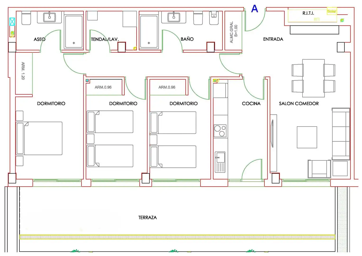 Wohnung zum Verkauf in Sanxenxo mit Heizung, Terrasse und Schwimmbad