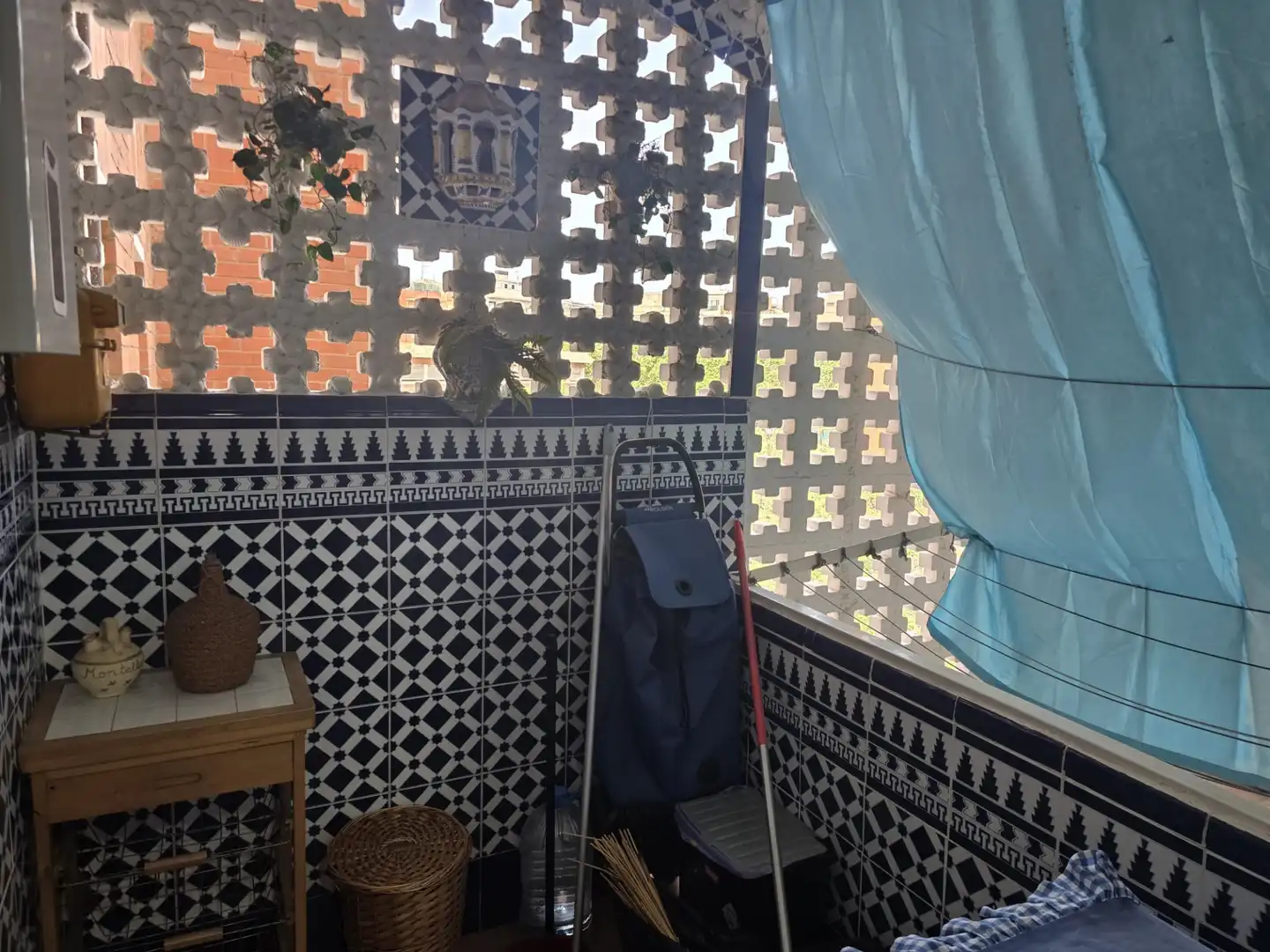 Terrasse von Wohnung zum Verkauf in L'Hospitalet de Llobregat mit Ofen und Balkon