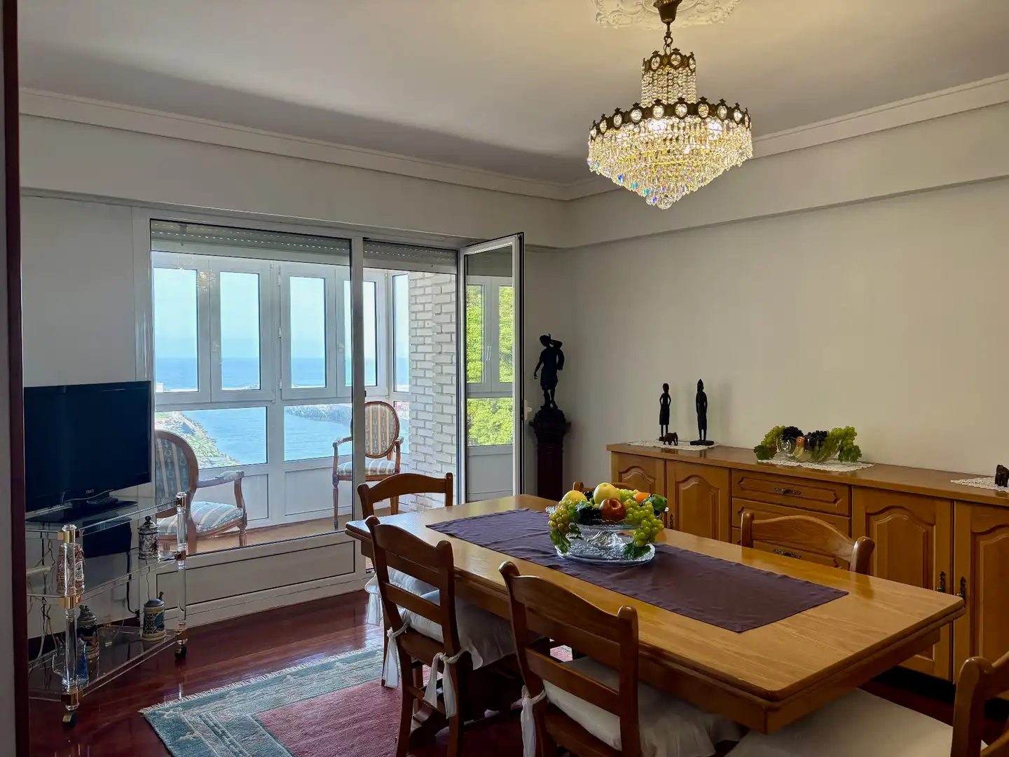 Dining room of Flat for sale in Mutriku  with Storage room, Furnished and Oven