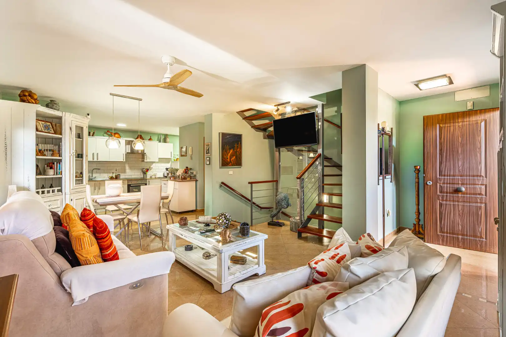 Living room of Detached homes for sale in Los Realejos  with Parquet flooring, Terrace and Storage room