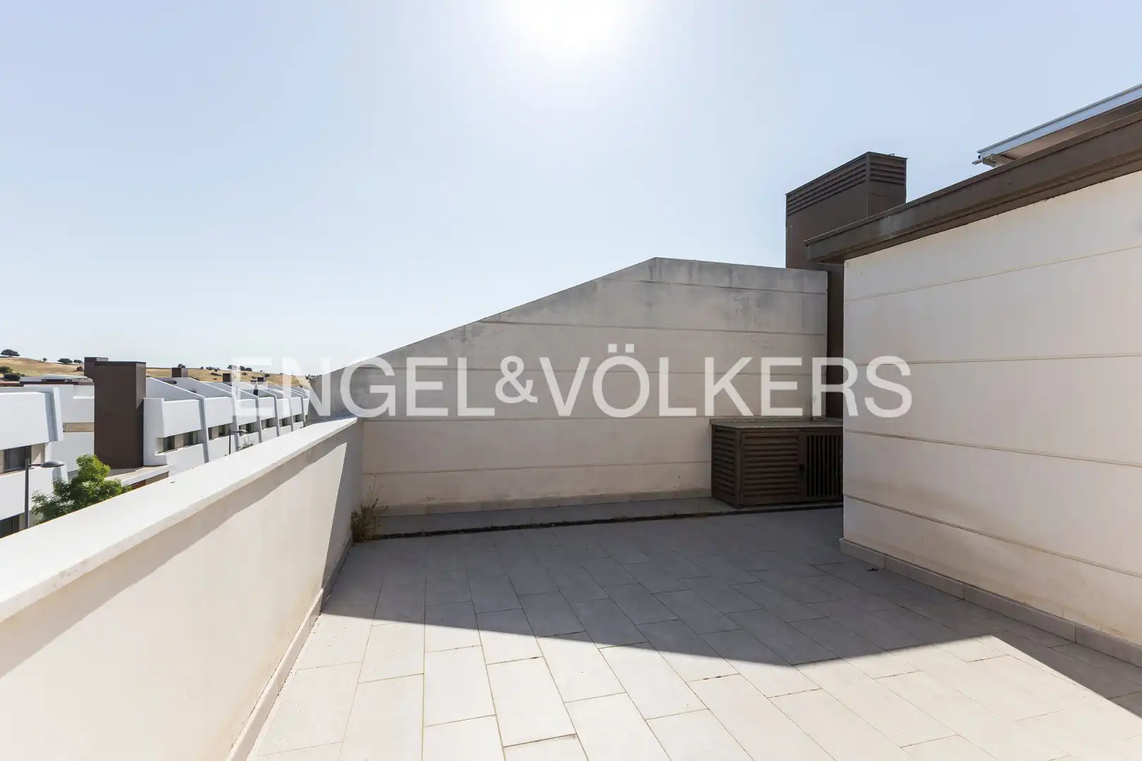 Terraza de Casa adosada en venta en Tres Cantos con Aire acondicionado, Calefacción y Jardín privado