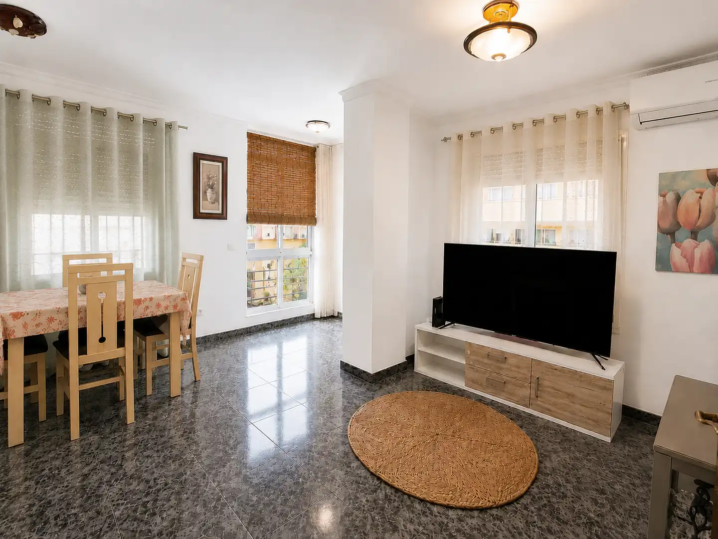 Wohnzimmer von Wohnung zum Verkauf in Vélez-Málaga mit Klimaanlage und Möbliert