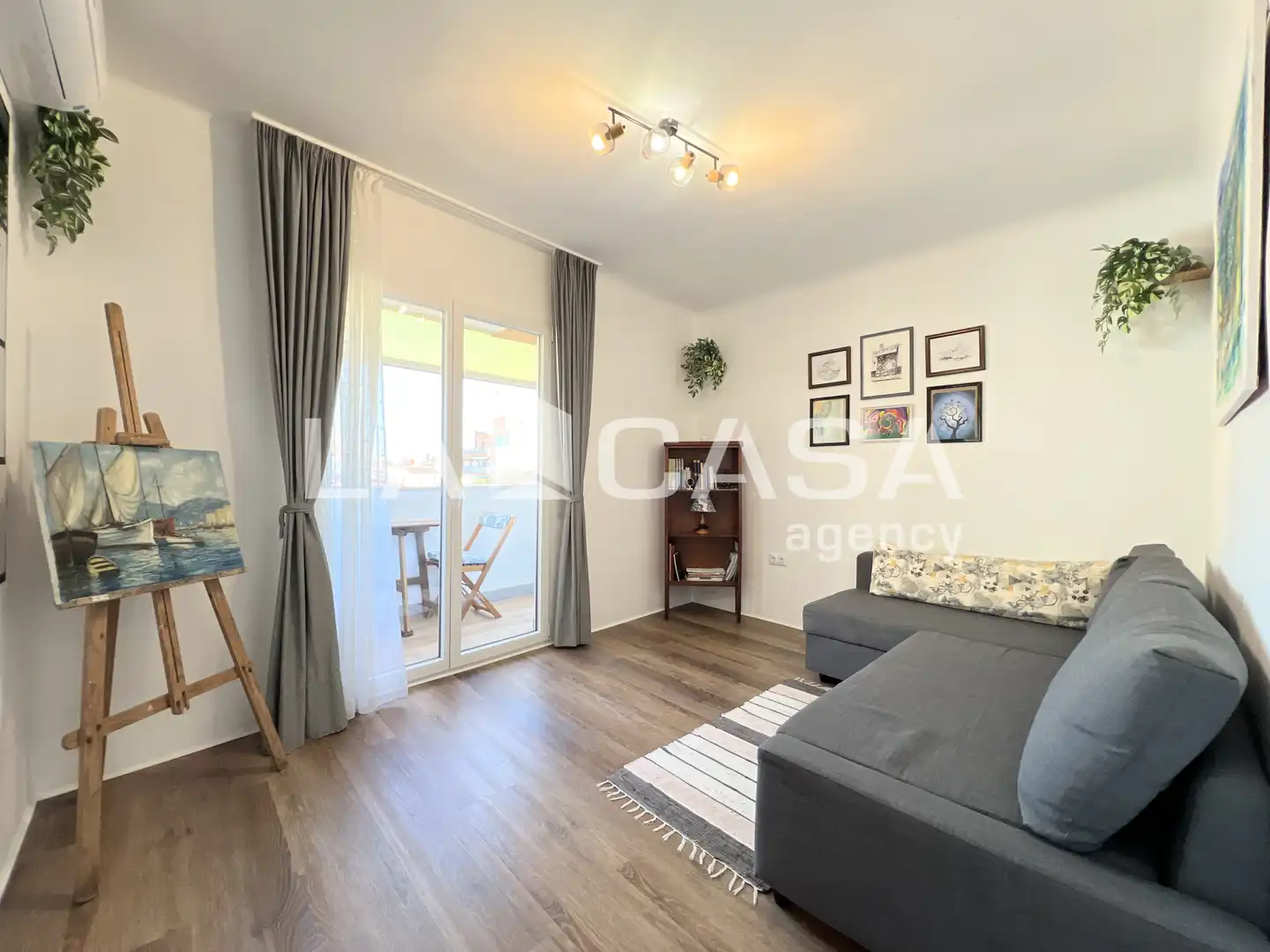 Living room of Flat for sale in Badalona  with Balcony