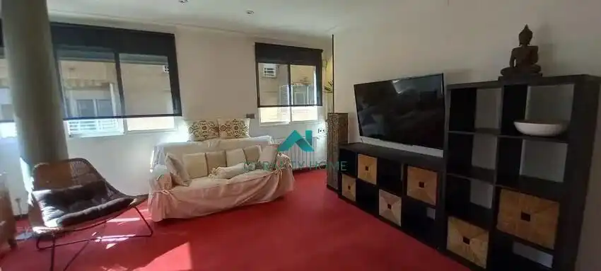 Wohnzimmer von Wohnung zur Miete in Sagunto / Sagunt mit Klimaanlage und Möbliert