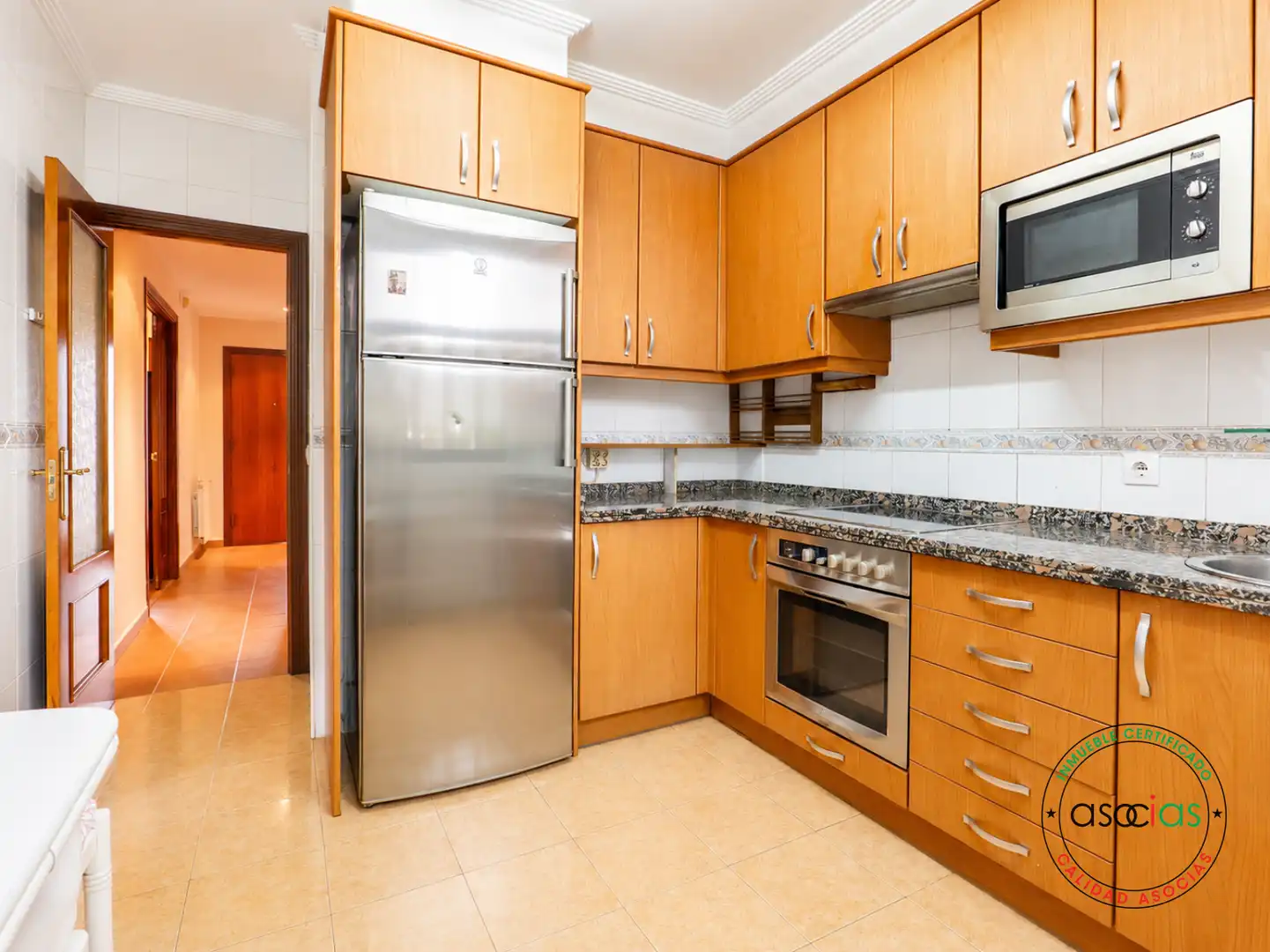 Kitchen of Detached homes for sale in Gijón   with Heating, Private garden and Parquet flooring