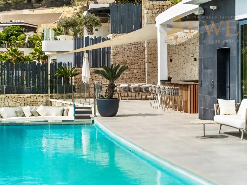 Piscina de Casa o xalet en venda en Benissa pueblo  