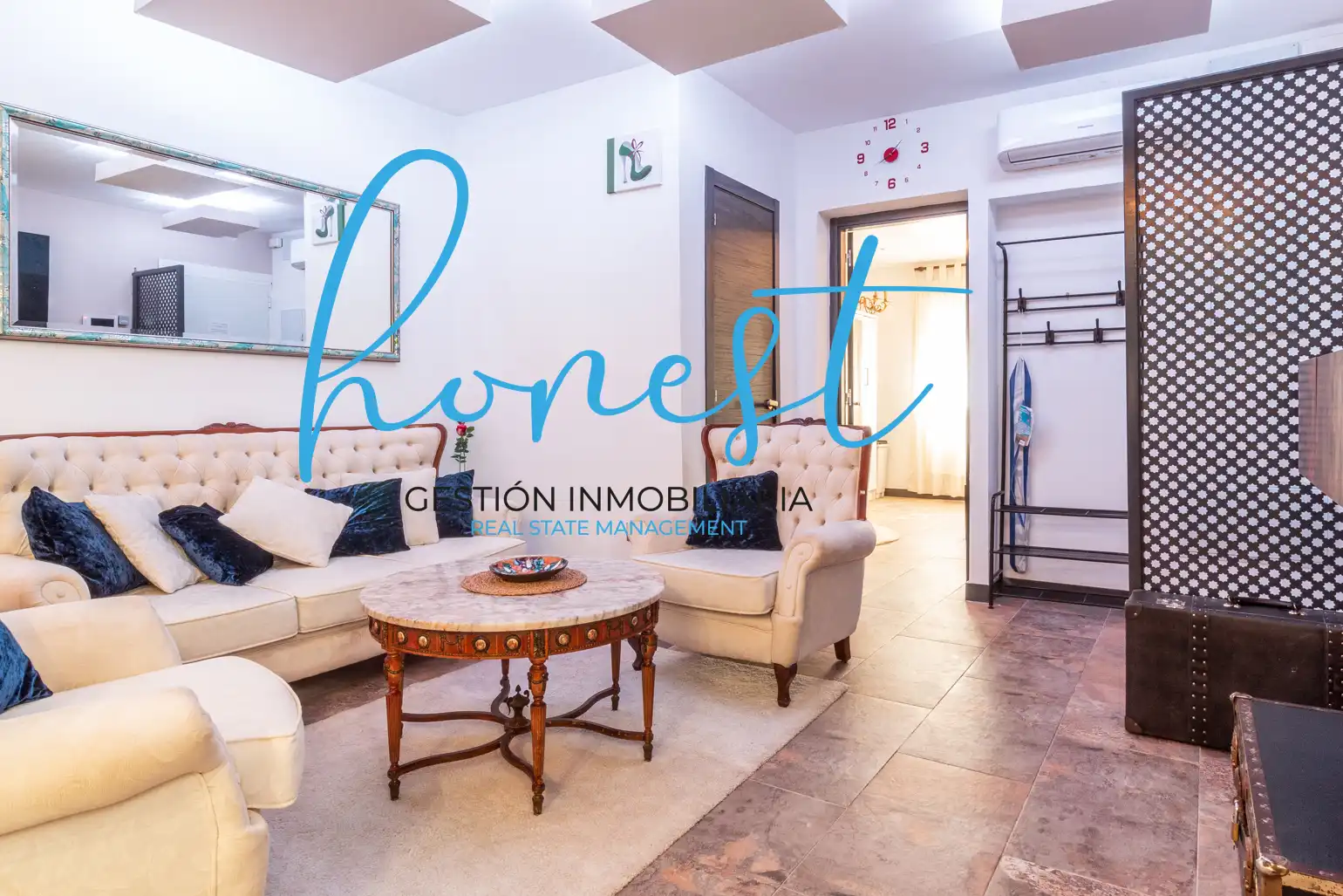 Sala de estar de Casa o chalet en venta en Torremolinos con Aire acondicionado y Amueblado