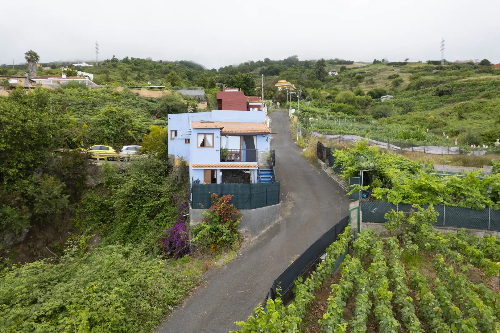 Vista exterior de Finca rústica en venta en La Orotava con Jardín privado, Terraza y Trastero