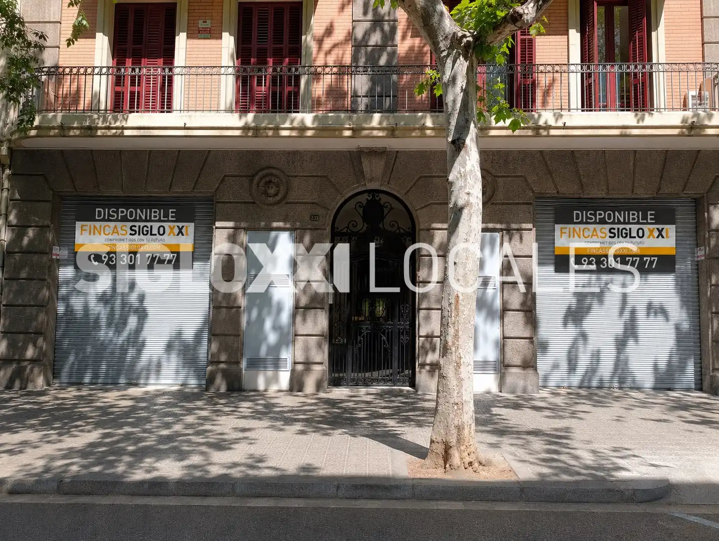 Exterior view of Commercial properties for rent in Barcelona