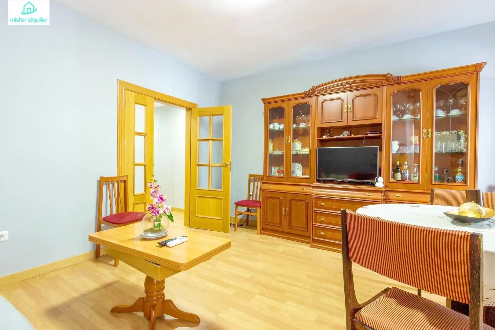 Wohnzimmer von Wohnung zur Miete in Sant Joan d'Alacant mit Klimaanlage, Heizung und Möbliert