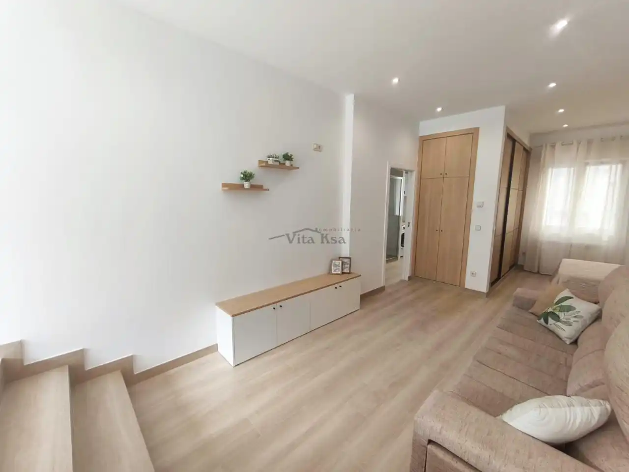 Apartament de lloguer en Ourense Capital  amb Aire condicionat, Calefacció i Moblat