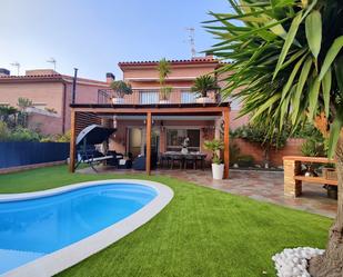 Terrace of Single-family semi-detached for sale in Castellar del Vallès  with Air Conditioner, Terrace and Swimming Pool