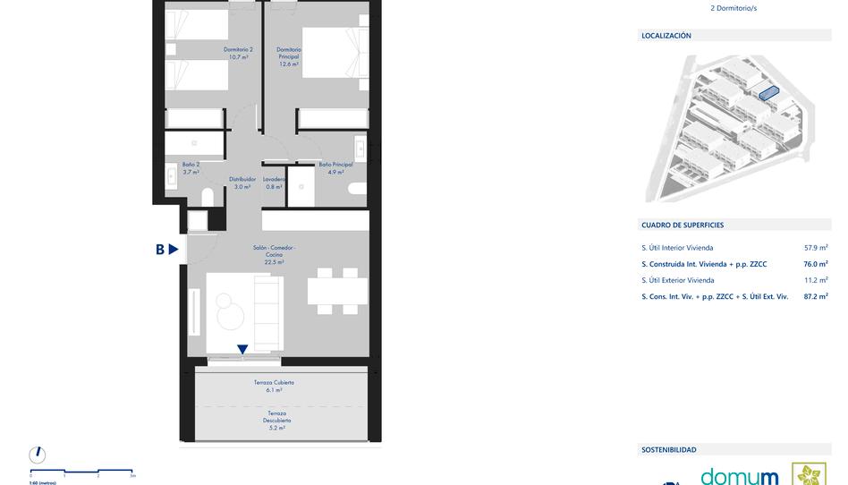 Photo 1 from new construction home in Flat for sale in Ocira  Parcela M, Arico, Santa Cruz de Tenerife
