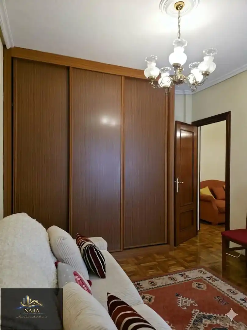Schlafzimmer von Wohnung zum Verkauf in Santander mit Heizung, Parkett und Möbliert