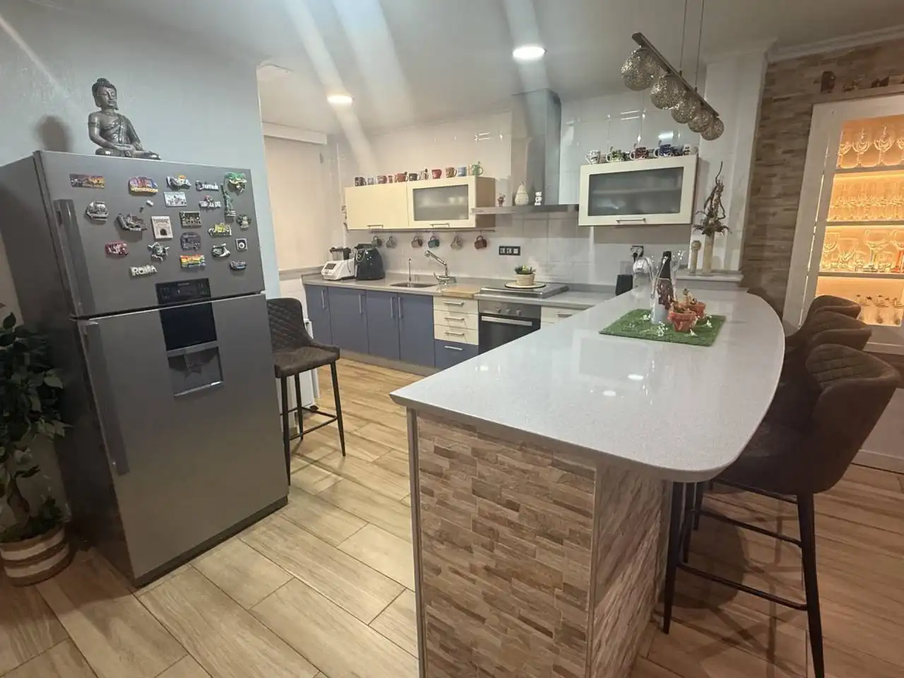 Cocina de Dúplex en venta en Elche / Elx con Aire acondicionado, Terraza y Trastero