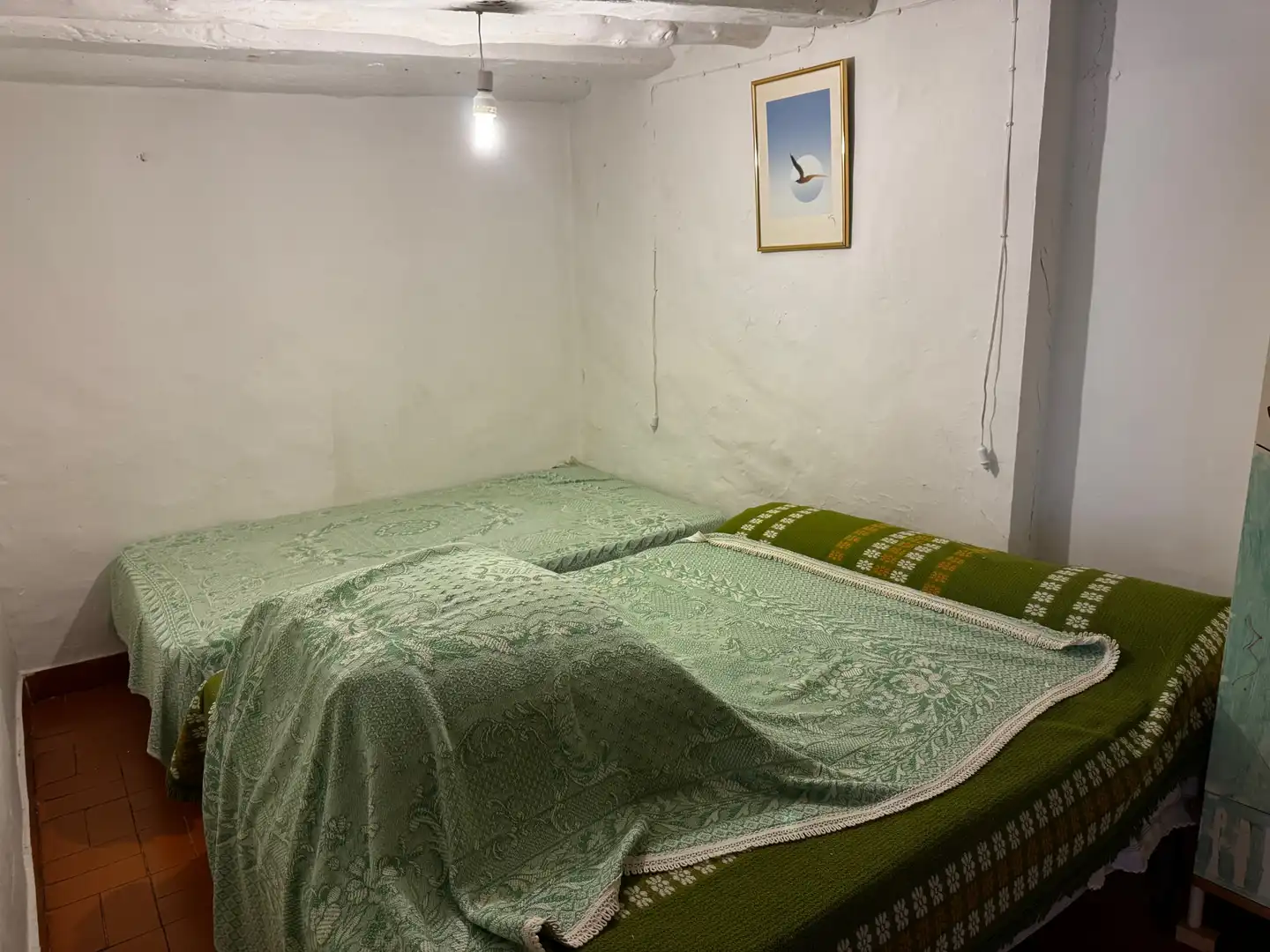 Schlafzimmer von Einfamilien-Reihenhaus zum Verkauf in Arnes mit Abstellraum, Möbliert und Ofen