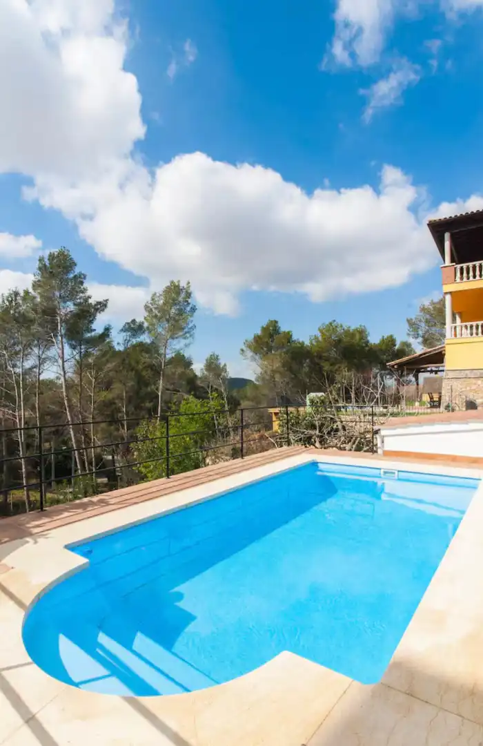 Piscina de Casa o xalet en venda en Olivella amb Aire condicionat, Jardí privat i Terrassa