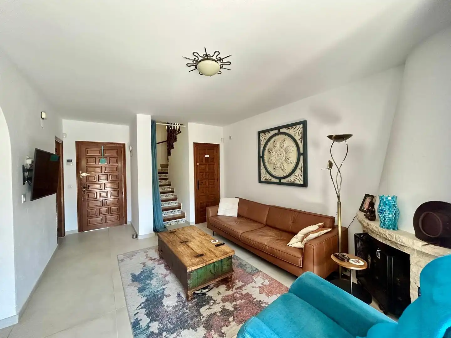 Sala d'estar de Apartament en venda en L'Alfàs del Pi amb Calefacció